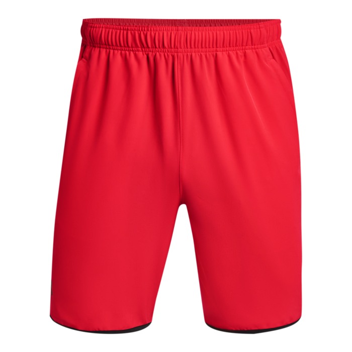 UA HIIT Woven Shorts-RED
