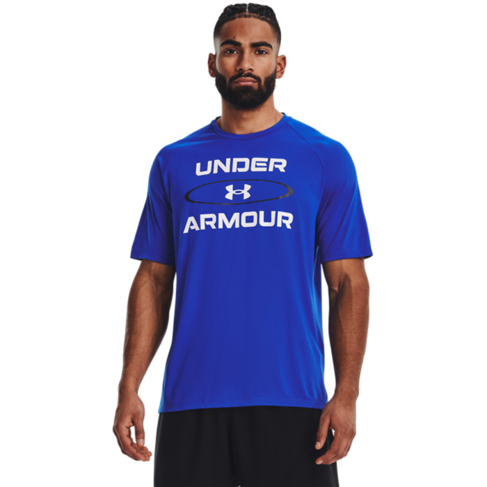 UA Tech 2.0 WM Graphic SS-BLU