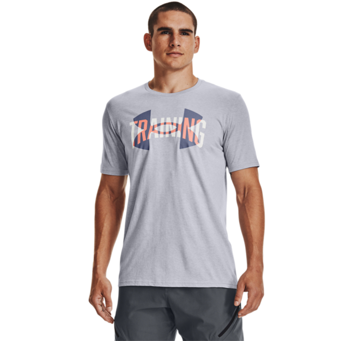 UA TRAINING OVERLAY SS-GRY